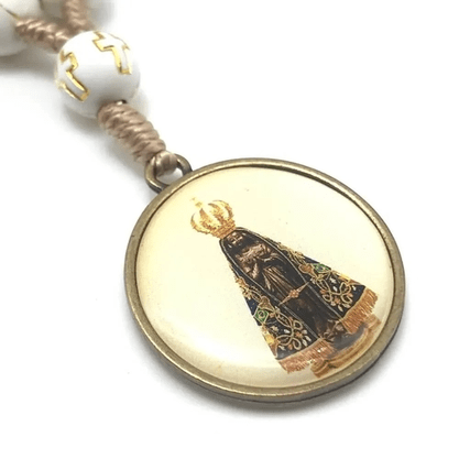 Chaveiro Nossa Senhora Aparecida - Dezena Branca -