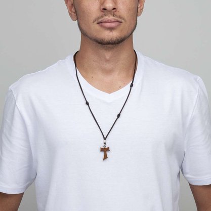 Colar - Tau Franciscano - pequeno -