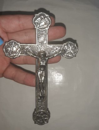 Crucifixo de Parede c/ os 4 Evangelistas -