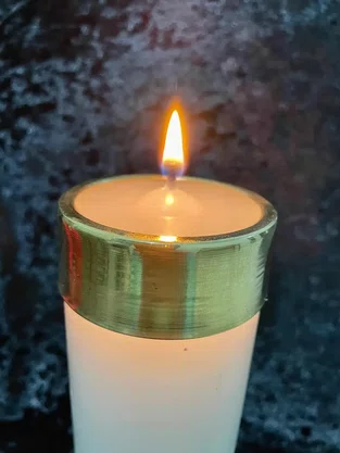 Economizador De Velas Litúrgico 7cm / 70mm