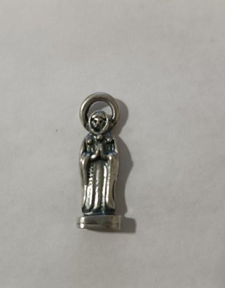 Imagens de Bolso com Oração 2,5 cm - Nossa Senhora Rosa Mística