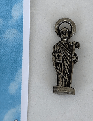 Imagens de Bolso com Oração 2,5 cm - São Judas Tadeu