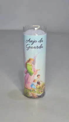 Kit 6 un Vela Votiva 3,5x10 cm - Anjo da Guarda