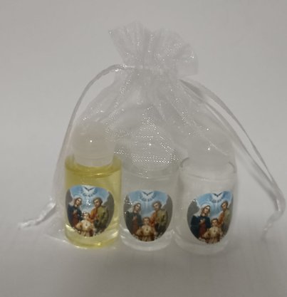 KIT ÁGUA, SAL E ÓLEO SAGRADA FAMÍLIA -