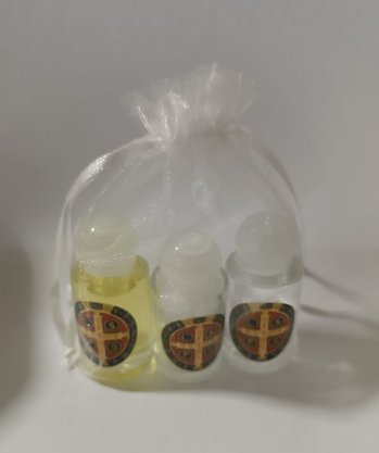 KIT ÁGUA, SAL E ÓLEO SÃO BENTO -