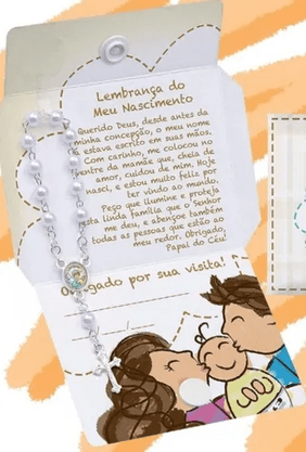 Lembrança Cartão de Nascimento -