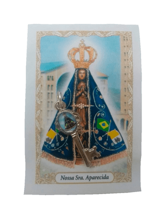 Medalha Chave Pícola - Nossa Senhora Aparecida -