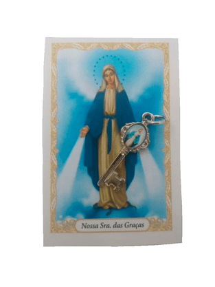 Medalha Chave Pícola - Nossa Senhora das Graças -
