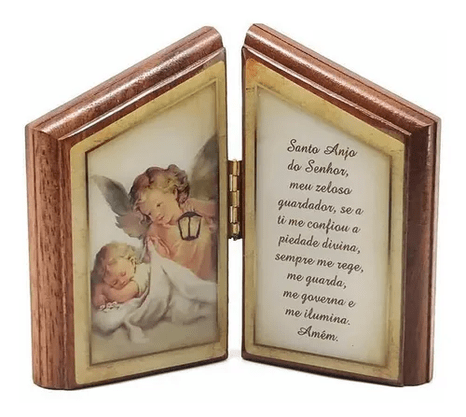 Oração de Mesa Mini Anjo da Guarda  -