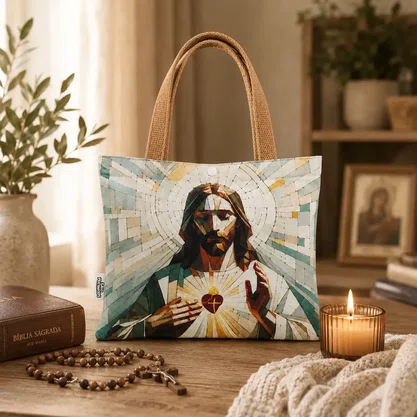 Porta Bíblia - Jesus Misericordioso