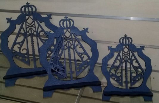 Porta Bíblia Média em MDF - N. S. Aparecida -