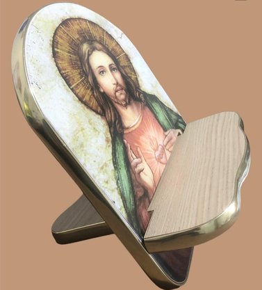 Porta Bíblia Sagrado Coração de Jesus -
