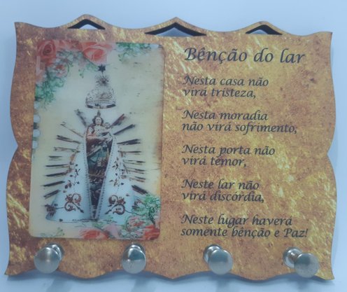 Porta Chaves com Imagem 3D - N. S. de Nazaré -
