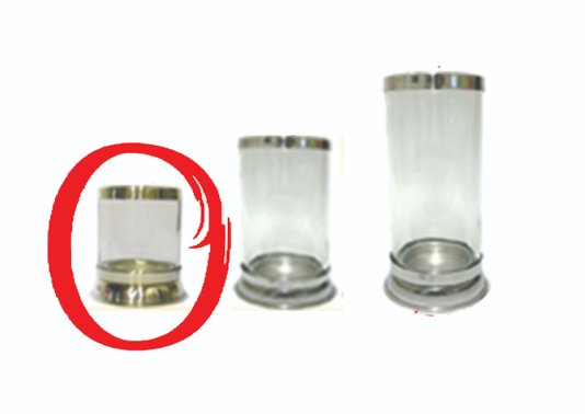 Porta Vela Base Baixa  - Tocha Liso -