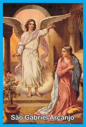 Porta Vela  com Imagem Colorida - São Gabriel -
