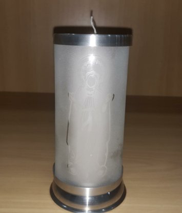 Porta Vela Fosco - Nossa Senhora da Glória - Vazado -
