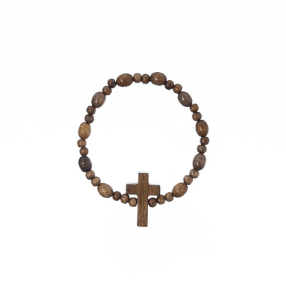 Pulseira Dezena - Madeira Imbuia -