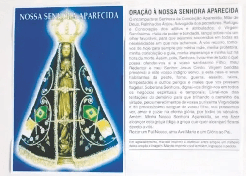 Santinho de Papel - Padrão 6,5 cm x 9,5 cm - 100 unidades
