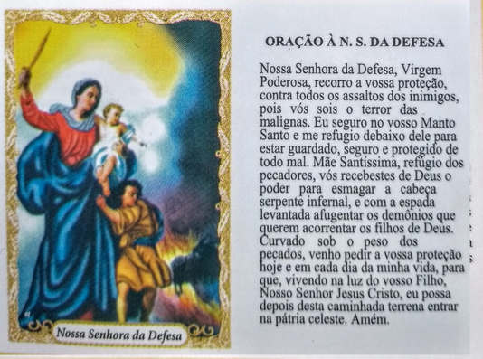 Santinho de Papel - Padrão 6,5 cm x 9,5 cm - 100 unidades