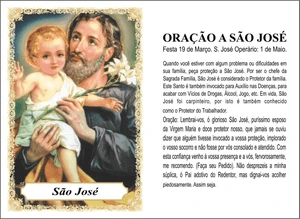 Santinho de Papel - Padrão 6,5 cm x 9,5 cm - 100 unidades