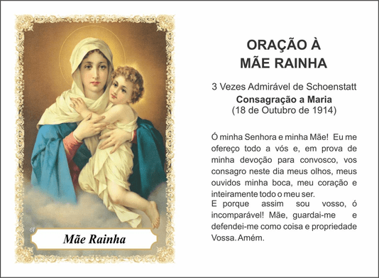 Santinho de Papel - Padrão 6,5 cm x 9,5 cm - 100 unidades
