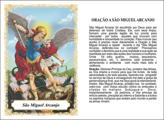 Santinho de Papel - Padrão 6,5 cm x 9,5 cm - 100 unidades