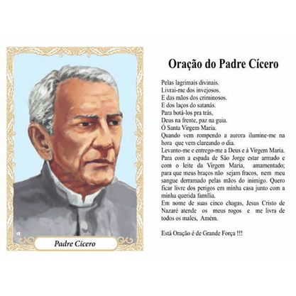 Santinho de Papel - Padrão 6,5 cm x 9,5 cm - 100 unidades