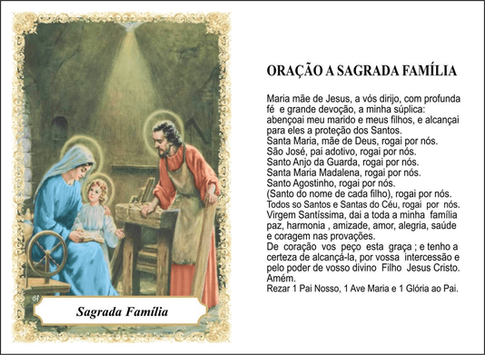 Santinho de Papel - Padrão 6,5 cm x 9,5 cm - 100 unidades