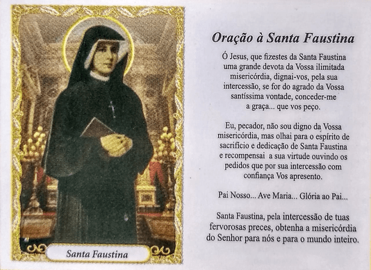 Santinho de Papel - Padrão 6,5 cm x 9,5 cm - 100 unidades