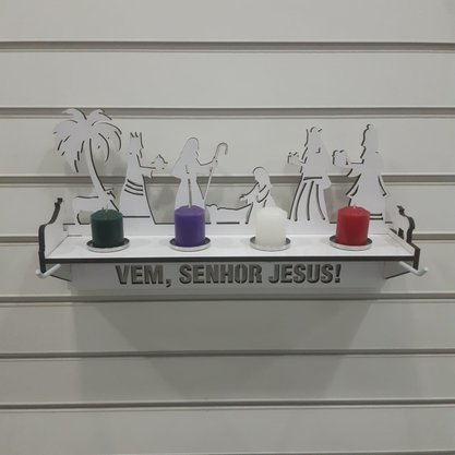 Suporte do Advento de Parede - MDF -