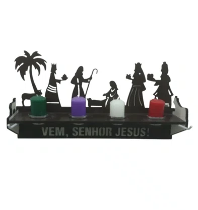 Suporte do Advento de Parede - MDF -
