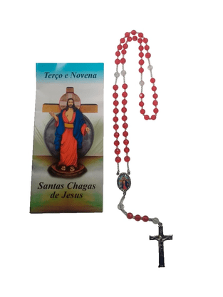 Terço Irisado  e Novena Santa Chagas de Jesus -