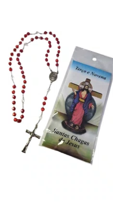 Terço Irisado  e Novena Santa Chagas de Jesus -