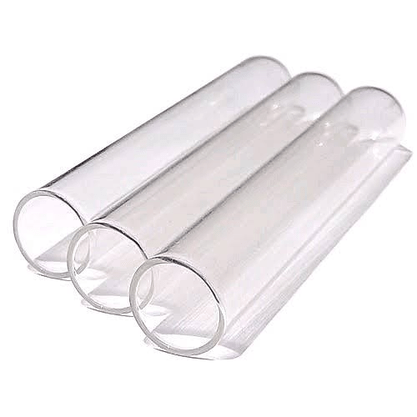 Tubo de Vidro para Castiçal - 09 x 18 cm -