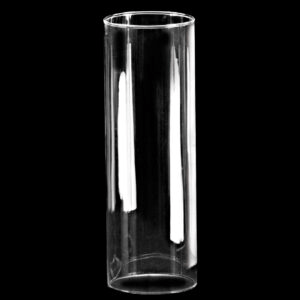 Tubo de Vidro para Castiçal - 12 x 31 cm -