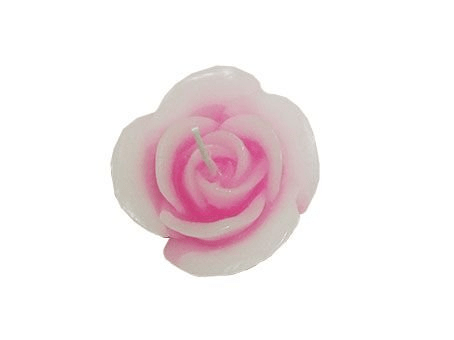 Vela Flutuante Flôr - Rosa - Média -