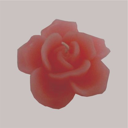 Vela Flutuante Flôr - Rosa - Média -