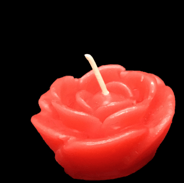 Vela Flutuante Flôr - Rosa - Pequena -