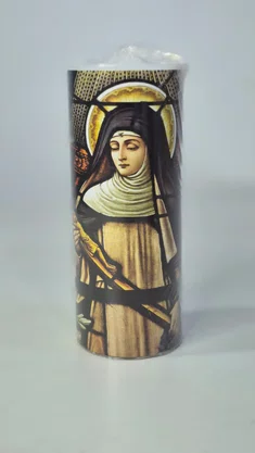 Vela Sete Dias 5,7x14 cm - Santa Rita de Cássia
