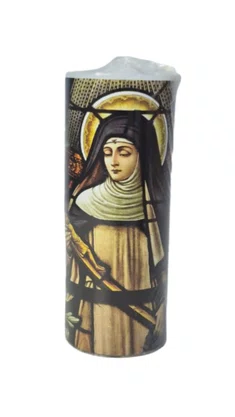 Vela Sete Dias 5,7x14 cm - Santa Rita de Cássia