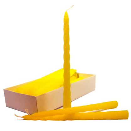 Velas Torneadas  Texturizada para Castiçais  - 27 cm -