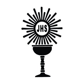 Adesivo Recortado para Carro - Cálice Ostensório -