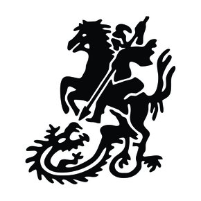 Adesivo Recortado para Carro - São Jorge -