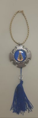 Adorno com Imagem Resinado para Carro - N. S. APARECIDA -