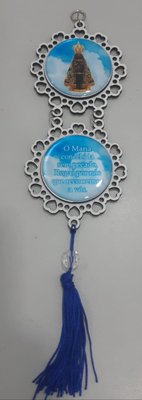 Adorno com Imagem Resinado com 2 - N. S. APARECIDA -