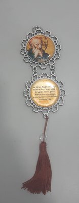 Adorno com Imagem Resinado com 2 - SÃO BENTO -