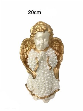 Anjo Da Guarda Rezando Pérola 20 cm -