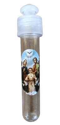 ASPERSÓRIO SAGRADA FAMÍLIA ACRÍLICO 14 CM -
