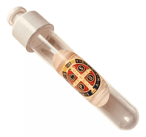 ASPERSÓRIO SÃO BENTO ACRÍLICO 14 CM -