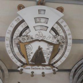 Calendário Permanente com Porta Chaves - N. S. de Nazaré -